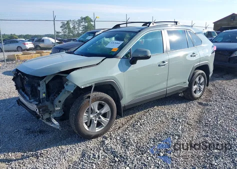 2022 Toyota Rav4 Hybrid Xle из США, поврежденный, VIN 4T3RWRFV5NU054457